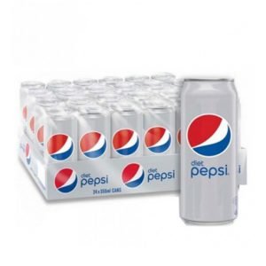 Pepsi - Diet Can Carton 30 x 250 ml