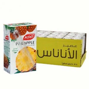 KDD - PINEAPPLE JUICE 24 X 250 ML