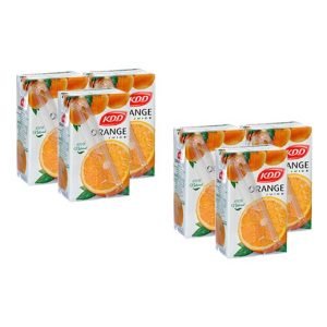 كي دي دي - عصير البرتقال - 250 مل 6 حبه