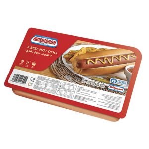 أمريكانا - هوت دوج بقري 5 قطع 450 جم