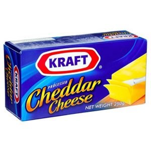 Kraft - Cheddar Cheese Packets 250 g