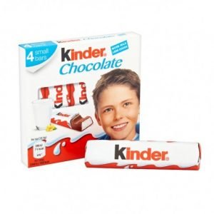 كيندر - شوكولاتة 4 ألواح 50 جم