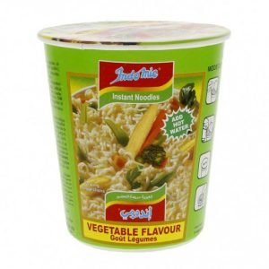 إندومي – شعيرية سريعة التحضير بنكهة الخضروات – كوب 60 جم