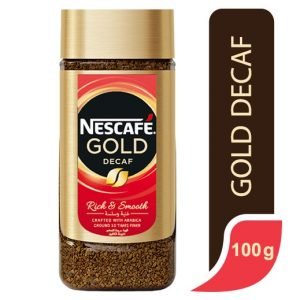 Nescafe Gold Instant Coffee Decaffeinated 100g