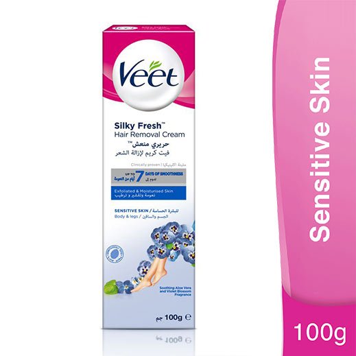 ڤيت - كريم مزيل الشعر للجسم و الساقين للبشرة الحساسة 100 جم ڤيت - كريم مزيل الشعر للجسم و الساقين للبشرة الحساسة 100 جم