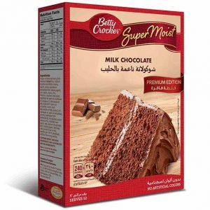 Betty Crocker milk chocolate cake mix 510g