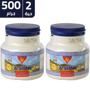 الصيداوي – طحينة بيضاء فاخرة 500 جم (2 حبة)