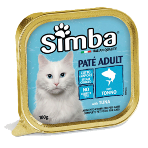 سيمبا – لطعام القطط البالغة بالسمك 100 جم