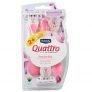 Schick Quattro Sensitive Women Razor 2 + 1 Free
