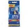 Gillette – Blue 2 Plus Disposable Razor 10+4 Free